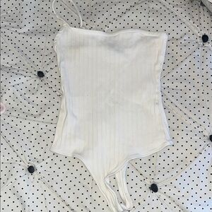 Revolve Majorelle one shoulder bodysuit